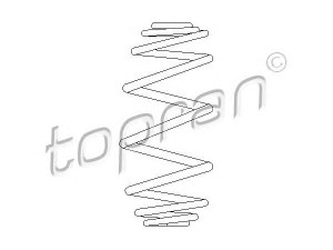 TOPRAN 207 594 spyruoklė 
 Pakaba -> Spyruoklės
04 24 029, 09118377, 4 24 029, 9118377