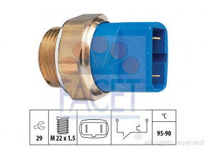 FACET 7.5032 temperatūros jungiklis, radiatoriaus ventiliatorius 
 Aušinimo sistema -> Siuntimo blokas, aušinimo skysčio temperatūra
811 959 481, 893 959 481