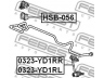 FEBEST HSB-056 skersinio stabilizatoriaus įvorių komplektas
52306-S3V-A00