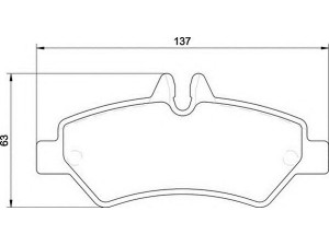 MAGNETI MARELLI 363710033016 stabdžių trinkelių rinkinys, diskinis stabdys 
 Techninės priežiūros dalys -> Papildomas remontas
2E0698451, A0044206920, 2E0698451