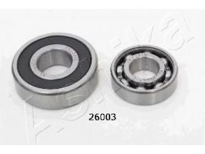 ASHIKA 44-26003 rato guolio komplektas 
 Ašies montavimas/vairavimo mechanizmas/ratai -> Rato stebulė/montavimas -> Rato guolis