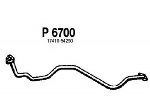 FENNO P6700 išleidimo kolektorius 
 Išmetimo sistema -> Išmetimo vamzdžiai
17410-54290