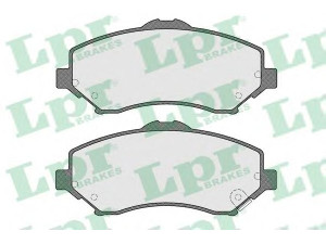 LPR 05P1549 stabdžių trinkelių rinkinys, diskinis stabdys 
 Techninės priežiūros dalys -> Papildomas remontas
68029263AA, 68029263AA