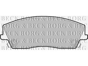 BORG & BECK BBP2167 stabdžių trinkelių rinkinys, diskinis stabdys 
 Techninės priežiūros dalys -> Papildomas remontas
05142555AA, 05174001AA, 05174001AC