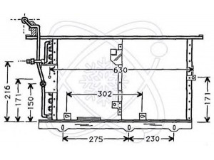 ELECTRO AUTO 30M0008 kondensatorius, oro kondicionierius 
 Oro kondicionavimas -> Kondensatorius
1298300270, 1298300707