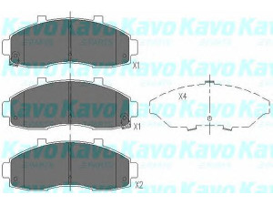 KAVO PARTS KBP-4010 stabdžių trinkelių rinkinys, diskinis stabdys 
 Techninės priežiūros dalys -> Papildomas remontas
0K72A3328Z, OK72A3328Z