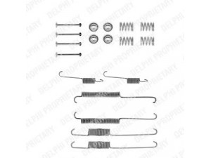 DELPHI LY1167 priedų komplektas, stabdžių trinkelės 
 Stabdžių sistema -> Būgninis stabdys -> Dalys/priedai
