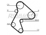 ROULUNDS RUBBER RR1318K1 paskirstymo diržo komplektas 
 Techninės priežiūros dalys -> Papildomas remontas
7701469774, 7701476885