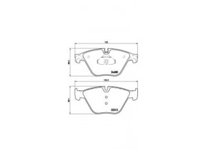 BREMBO P 06 074 stabdžių trinkelių rinkinys, diskinis stabdys 
 Techninės priežiūros dalys -> Papildomas remontas
34116775314, 34116798190, 34116850885