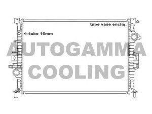 AUTOGAMMA 105161 radiatorius, variklio aušinimas 
 Aušinimo sistema -> Radiatorius/alyvos aušintuvas -> Radiatorius/dalys
1377541, 1433321, 1493771, 1493774