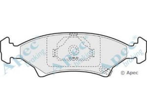 APEC braking PAD922 stabdžių trinkelių rinkinys, diskinis stabdys 
 Techninės priežiūros dalys -> Papildomas remontas
0K20A3323Z, K20A3323Z, K2A23323Z