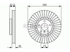 BOSCH 0 986 479 349 stabdžių diskas 
 Stabdžių sistema -> Diskinis stabdys -> Stabdžių diskas
34 11 6 756 847