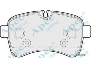 APEC braking PAD1608 stabdžių trinkelių rinkinys, diskinis stabdys 
 Techninės priežiūros dalys -> Papildomas remontas
42555917