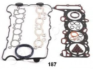JAPANPARTS KM-187 visas tarpiklių komplektas, variklis 
 Variklis -> Tarpikliai -> Karterio tarpiklis
10101-64Y25