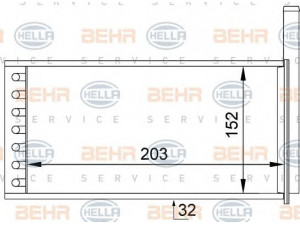 HELLA 8FH 351 313-231 šilumokaitis, salono šildymas 
 Šildymas / vėdinimas -> Šilumokaitis
1 056 091, 1 086 521, 1 107 449