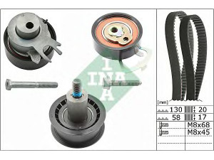 INA 530 0538 10 paskirstymo diržo komplektas 
 Techninės priežiūros dalys -> Papildomas remontas
036 198 119 C, 036 198 119 C, 036 198 119 C