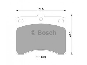 BOSCH 0 986 505 358 stabdžių trinkelių rinkinys, diskinis stabdys 
 Techninės priežiūros dalys -> Papildomas remontas
04491 87203 000, 04491 87212 000
