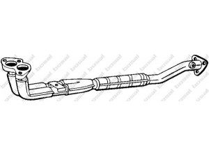 BOSAL 832-007 išleidimo kolektorius 
 Išmetimo sistema -> Išmetimo vamzdžiai
3514976, 3514977