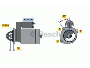 BOSCH 0 001 107 066 starteris 
 Elektros įranga -> Starterio sistema -> Starteris
46468696, 46468696, 46468696