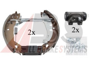 A.B.S. 111403 stabdžių trinkelių komplektas 
 Techninės priežiūros dalys -> Papildomas remontas
42412C, 424162