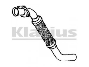 KLARIUS 301407 išleidimo kolektorius 
 Išmetimo sistema -> Išmetimo vamzdžiai
18312245553