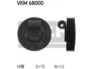SKF VKM 68000 įtempiklio skriemulys, V formos rumbuotas diržas 
 Diržinė pavara -> V formos rumbuotas diržas/komplektas -> Įtempiklio skriemulys
73014-AA010