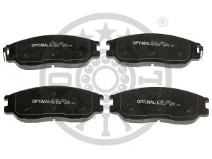 OPTIMAL 12410 stabdžių trinkelių rinkinys, diskinis stabdys 
 Techninės priežiūros dalys -> Papildomas remontas
48130-08260, 48130-08BA0, 4813A-21100
