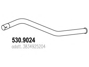 ASSO 530.9024 išleidimo kolektorius
3834925204