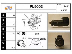 SNRA PL9003 starteris
81221661, 1162506, 1174633, 2403887