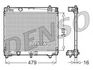DENSO DRM50003 radiatorius, variklio aušinimas 
 Aušinimo sistema -> Radiatorius/alyvos aušintuvas -> Radiatorius/dalys
164000Q040, 1640023160, 1640023170
