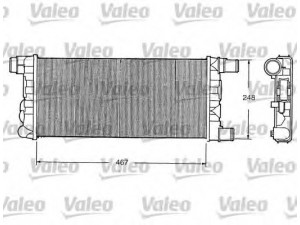 VALEO 730520 radiatorius, variklio aušinimas 
 Aušinimo sistema -> Radiatorius/alyvos aušintuvas -> Radiatorius/dalys
46414207, 46521747, 46783702, 7700881