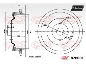MAXTECH 828001.0000 stabdžių būgnas 
 Stabdžių sistema -> Būgninis stabdys -> Stabdžių būgnas
1457721, 1466282, 1473957, 1480664