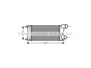 AVA QUALITY COOLING PE4337 tarpinis suslėgto oro aušintuvas, kompresorius 
 Variklis -> Oro tiekimas -> Įkrovos agregatas (turbo/superįkrova) -> Tarpinis suslėgto oro aušintuvas
0384L9, 0384L9