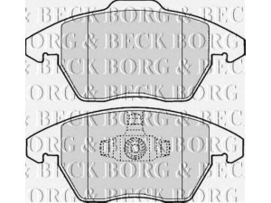 BORG & BECK BBP1888 stabdžių trinkelių rinkinys, diskinis stabdys 
 Techninės priežiūros dalys -> Papildomas remontas
8X0 698 151, 8X0698151, 1609987980