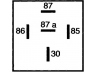 HELLA 4RD 960 388-681 relė, pagrindinė srovė