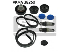 SKF VKMA 38260 V formos rumbuotas diržas, komplektas 
 Techninės priežiūros dalys -> Techninės priežiūros intervalai
98455448, 03L 903 137 H, 03L 903 137 L