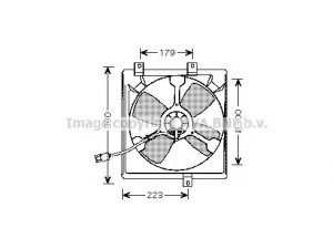 AVA QUALITY COOLING TO7545 ventiliatorius, radiatoriaus 
 Aušinimo sistema -> Oro aušinimas
8859020800