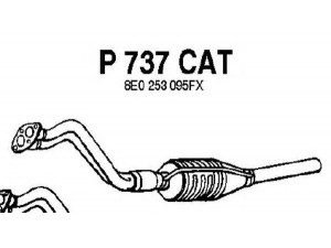 FENNO P737CAT katalizatoriaus keitiklis 
 Išmetimo sistema -> Katalizatoriaus keitiklis
BM90391H, 3B0253057AX, 8E0253095FX