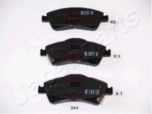 JAPANPARTS PA-244AF stabdžių trinkelių rinkinys, diskinis stabdys 
 Techninės priežiūros dalys -> Papildomas remontas
04465-02190, 04465-02280, 04465-0F010