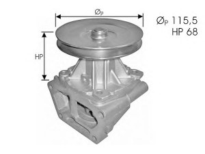 PROTECHNIC PRW0637 vandens siurblys 
 Aušinimo sistema -> Vandens siurblys/tarpiklis -> Vandens siurblys
4194951, 4243593, 4297101, 4329406