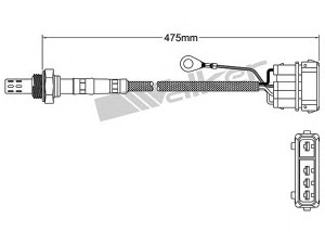 WALKER PRODUCTS 250-23139 lambda jutiklis 
 Variklis -> Variklio elektra
030 906 265 Q