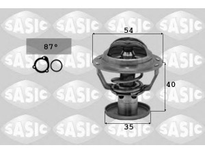 SASIC 3306028 termostatas, aušinimo skystis 
 Aušinimo sistema -> Termostatas/tarpiklis -> Thermostat
3952532, 4456486, 4495428