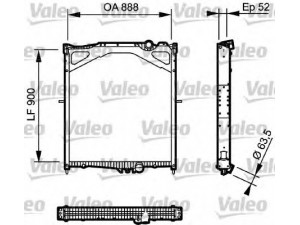 VALEO 734300 radiatorius, variklio aušinimas 
 Aušinimo sistema -> Radiatorius/alyvos aušintuvas -> Radiatorius/dalys
20536948, 20482259, 20516408, 20536915