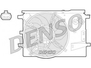 DENSO DER09053 ventiliatorius, radiatoriaus 
 Aušinimo sistema -> Oro aušinimas
1341390, 1341394, 1341395, 1341397