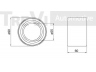 TREVI AUTOMOTIVE WB1710 rato guolio komplektas 
 Ašies montavimas/vairavimo mechanizmas/ratai -> Rato stebulė/montavimas -> Rato guolis
332663, 332663