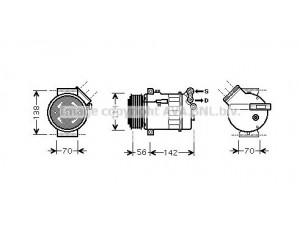 AVA QUALITY COOLING OLK449 kompresorius, oro kondicionierius 
 Oro kondicionavimas -> Kompresorius/dalys
6854014, 24421019