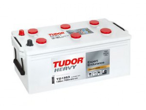 TUDOR TD1353 starterio akumuliatorius; starterio akumuliatorius 
 Elektros įranga -> Akumuliatorius
