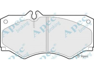 APEC braking PAD420 stabdžių trinkelių rinkinys, diskinis stabdys 
 Techninės priežiūros dalys -> Papildomas remontas
0014201420, 14201420, 4604200020