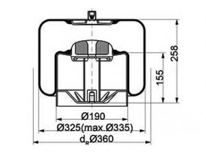 PE Automotive 084.110-12A dėklas, pneumatinė pakaba
946 320 05 21