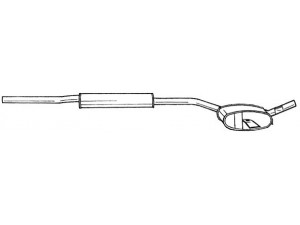 AKS DASIS SG30412 vidurinis duslintuvas